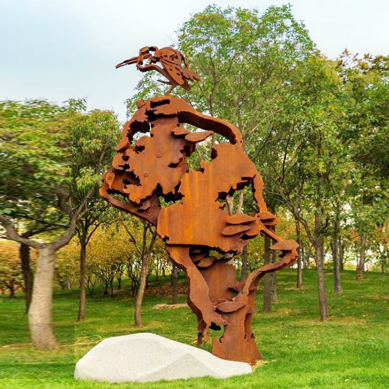 田东耐候钢雕塑